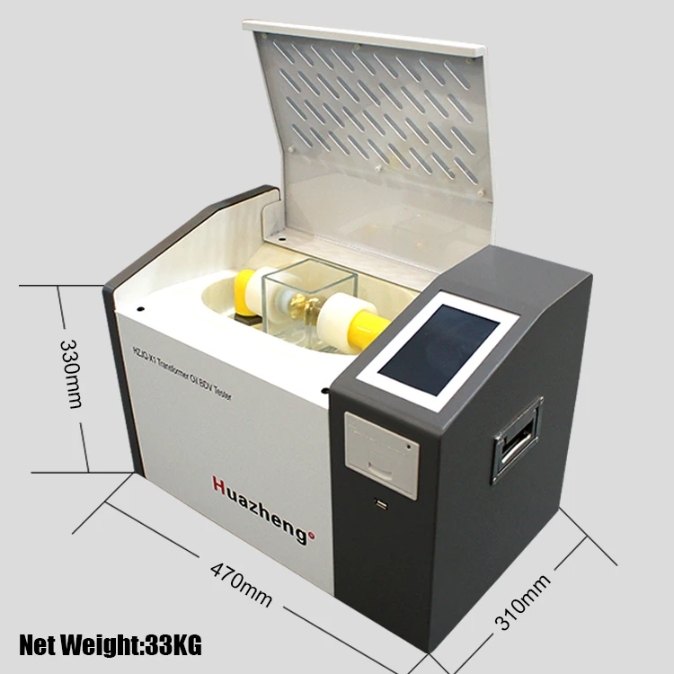 ASTM D1816 D877 Automatic Dielectric Strength Test Equipment 80kV Transformer Insulating Oil Breakdown Voltage BDV Tester Price