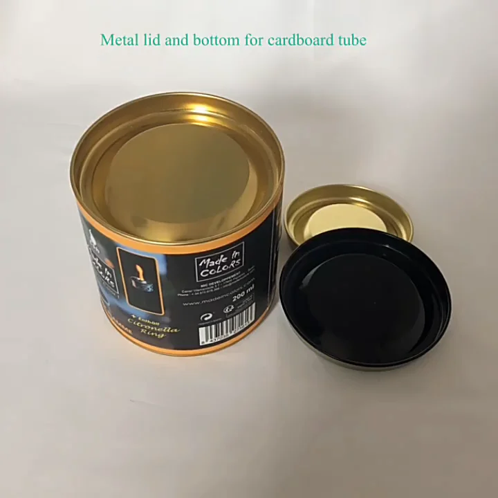 Various Metal End Cap For Cardboard Paper Tube Box Buy Metal End Cap