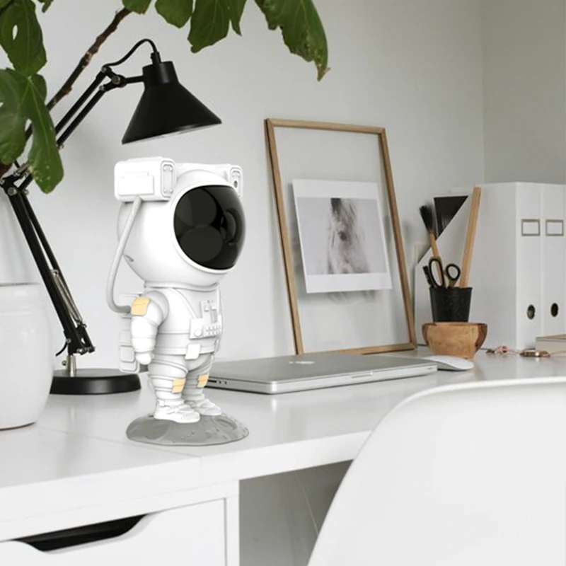 LED Astronaut Cloud Projector Light Starry Sky Baby Lamp Star LED Night Light Factory Wholesale Remote Control Laser Projector