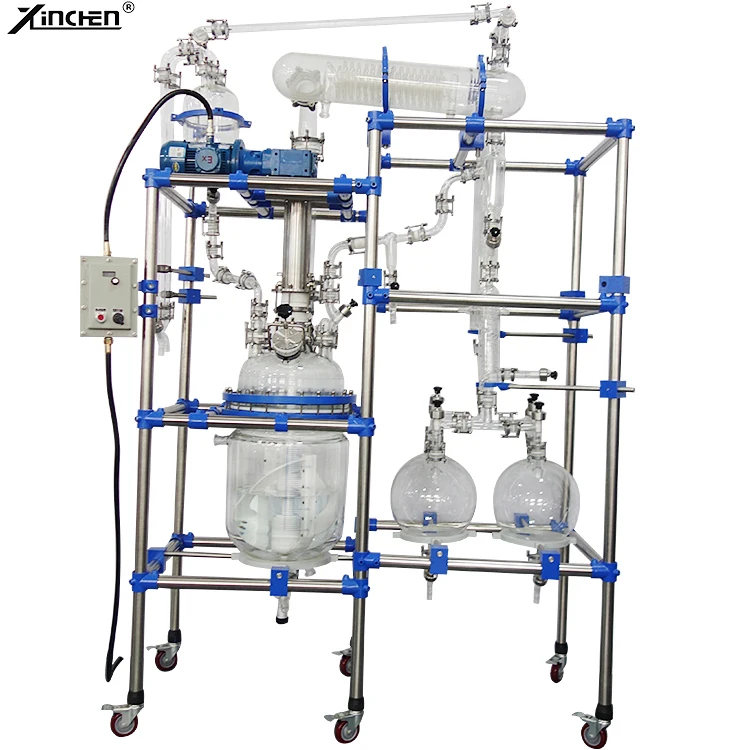 glass distillation tower /rectifying columns