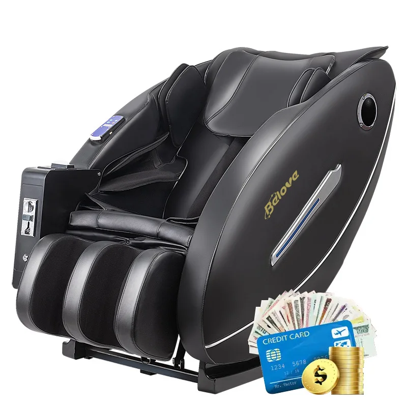 Electric Vending Pedicure Full Body Bed 4D Zero Gravity Luxury Massage Chair Price coin operated massage chair-888004