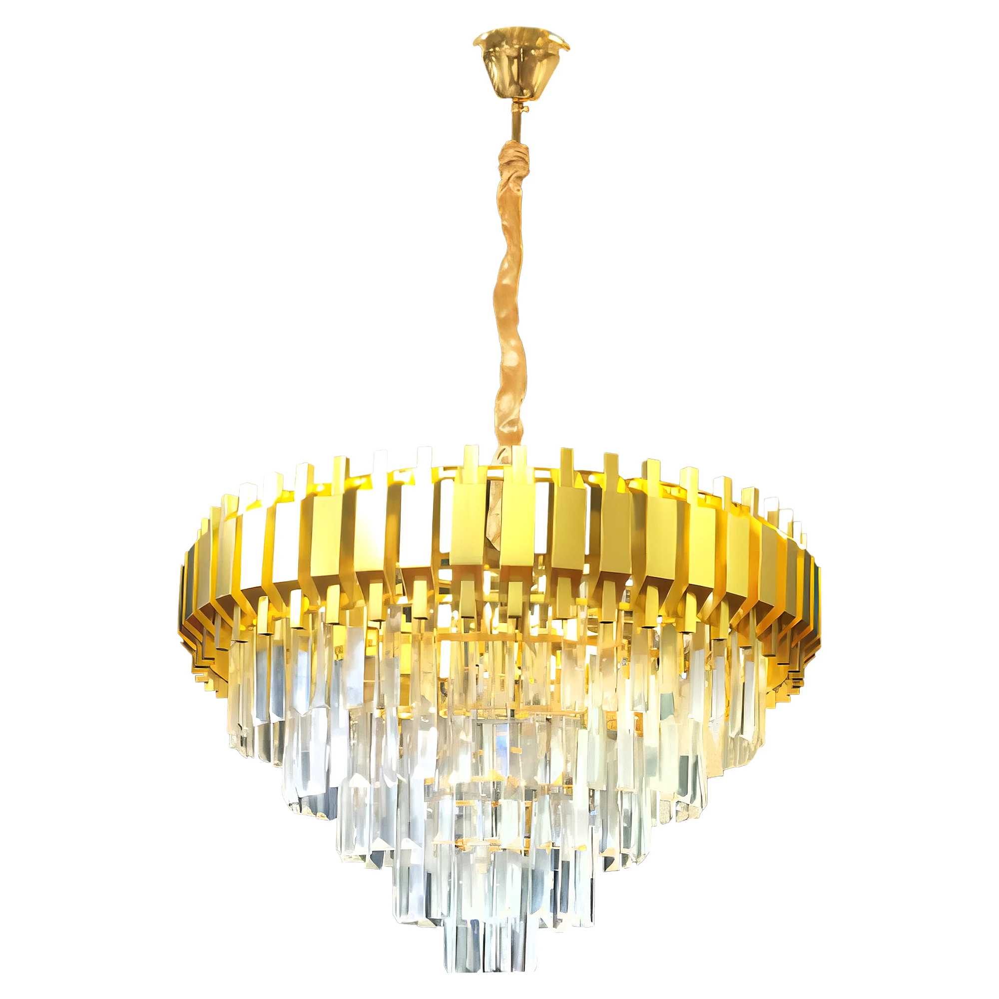European Style Luxury Decorative Modern Led Chandelier Crystal Hanging
