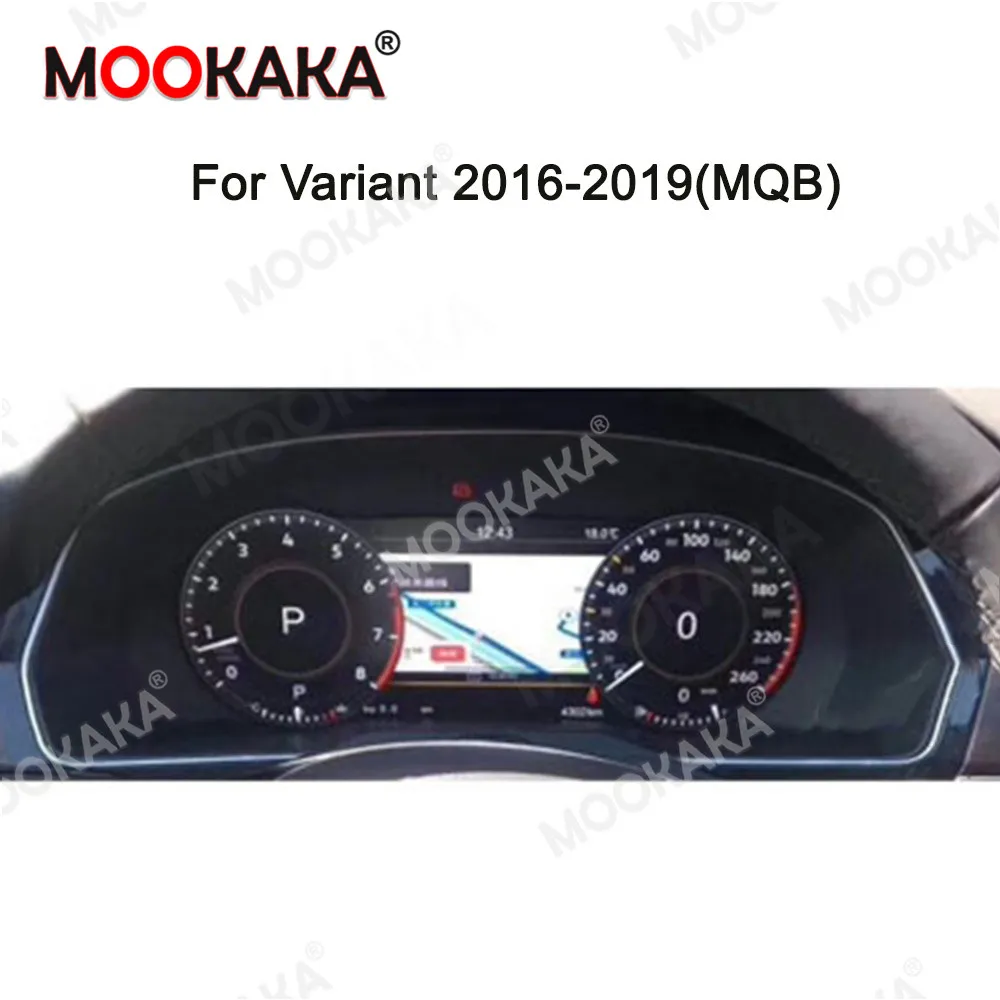 Android Car Instrument Dashboard Display for Volkswagen VW Series Multimedia Car Radio Dashboard Stereo Panel