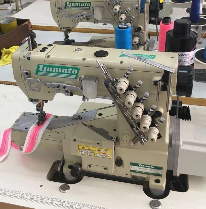 Yamato VC2700 Interlock Sewing Machine - Perfect for Elastic Fabrics