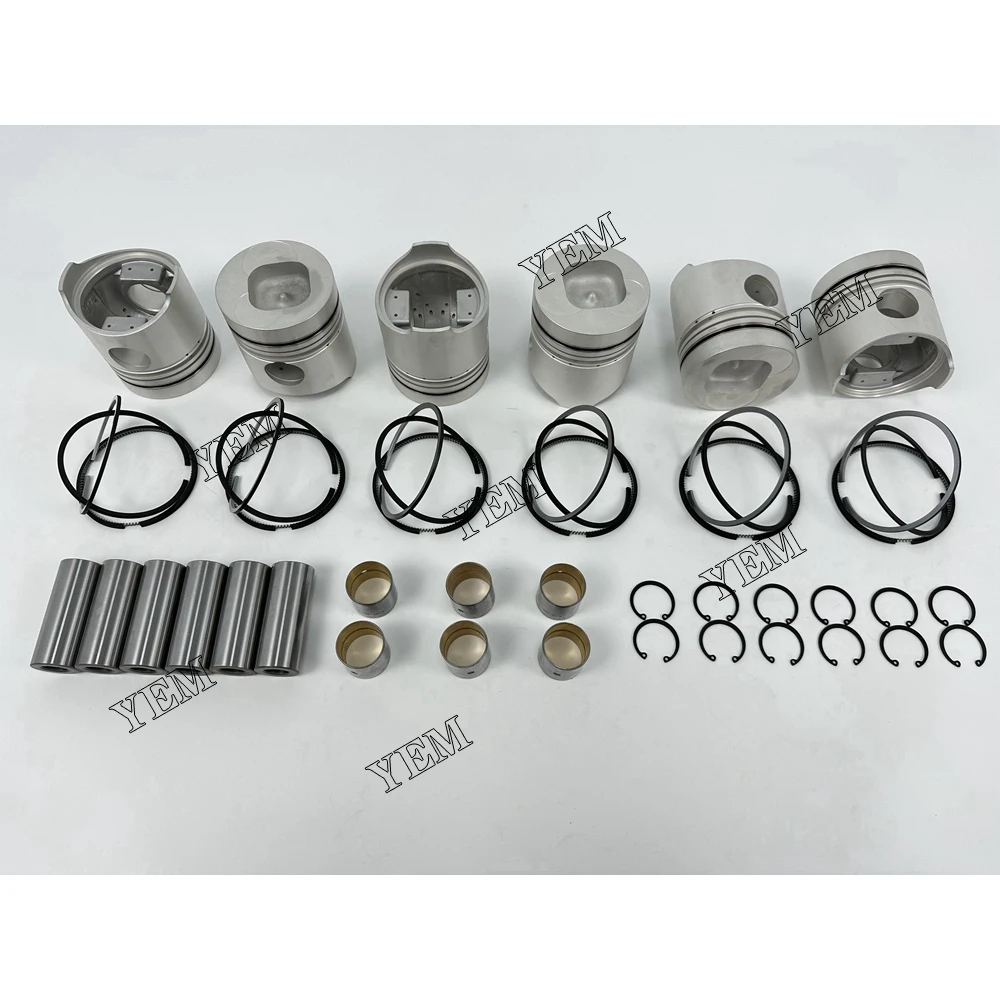 For Isuzu 6BB1 Piston Rings Set Engine Parts China Manufacturer 3