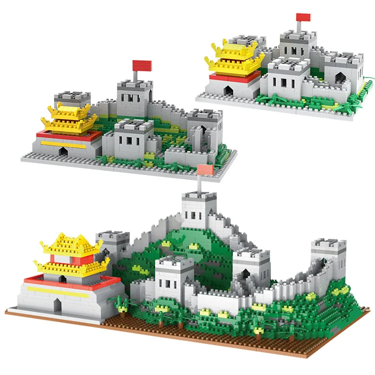 Great Wall Building Block Set 646pcs Toys for Building OEM