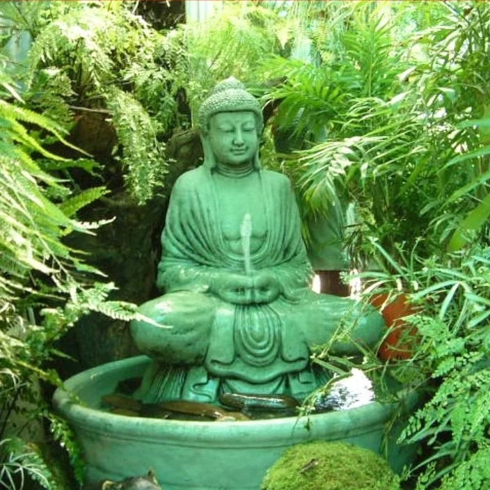 Outdoor Stone Praying Buddha Statue Fountains Yard Art Marble Water Fountains Buy Buddha