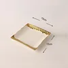 6''  square plate