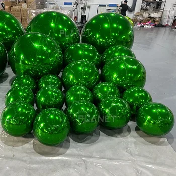 巨大イベントデコレーション PVC 浮き球ミラーバルーンディスコ光沢