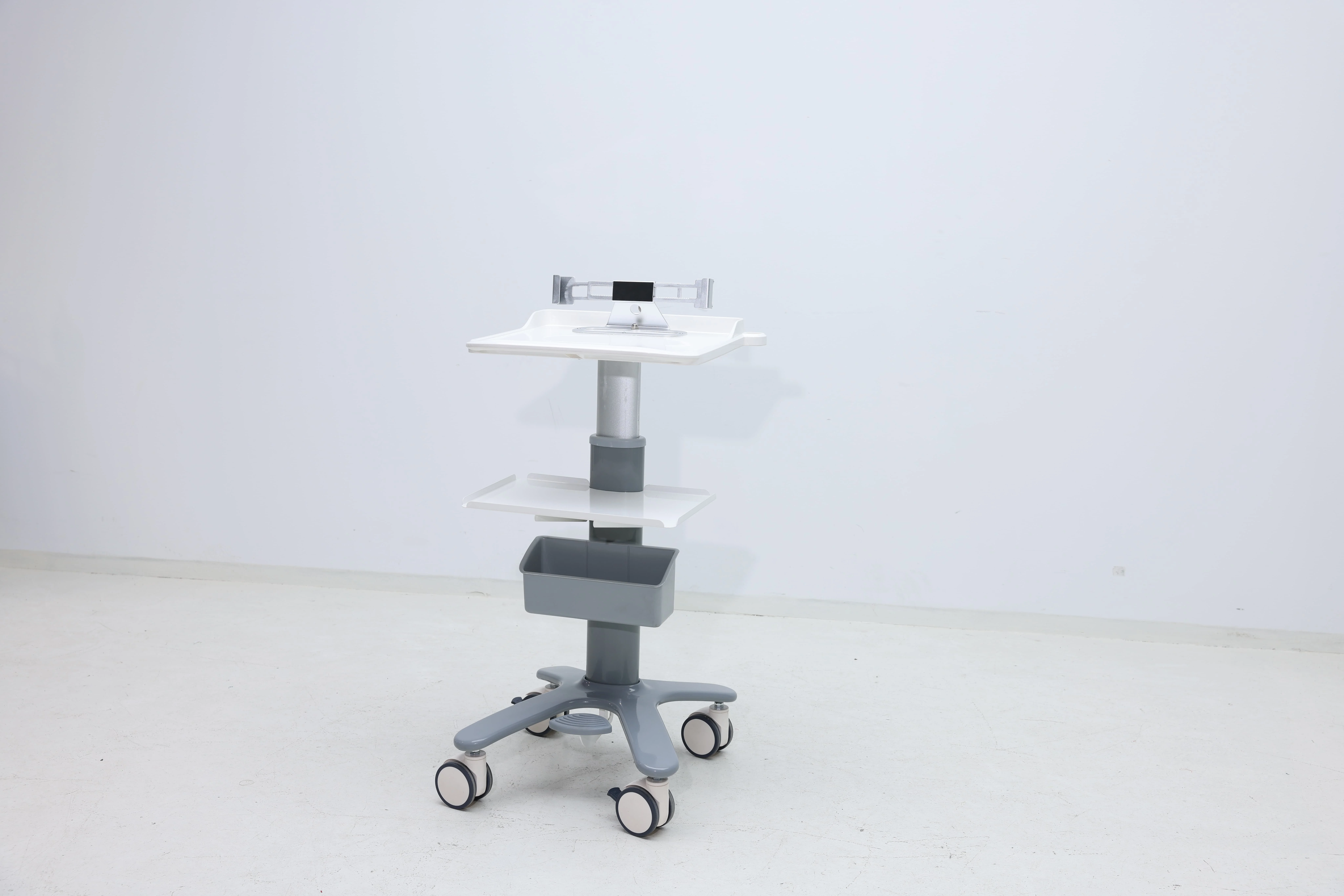 High-Capacity ABS Modern Hospital Document Management Cart CE Certified Dual-Sided 50-Slot Organization 4 Castor Dining School 2