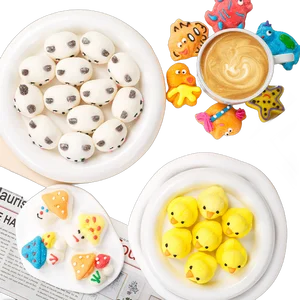 Good Quality Marshies Strawberry Marshmallow Fruity Soft Candy, Cute Colorful Marshmallow Candy