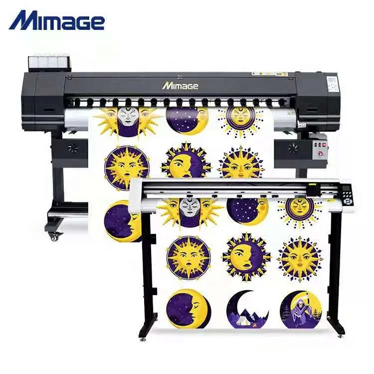 Mimage Cheapest 1.8m 5/6ft Large Format Eco Solvent Flex Banner Vinyl Printing Plotter and Sublimation Jersey Printer