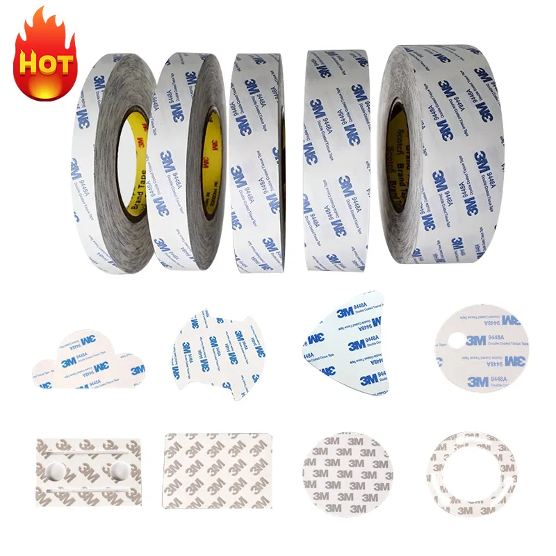 Free Sample Custom Die Cut Squares&Round&Circle Adhesion Double Sided 3m  Vhb Acrylic Adhesive Rubber Tape Pulom - China Vhb Tape, Custom Increased  Height Die Cut