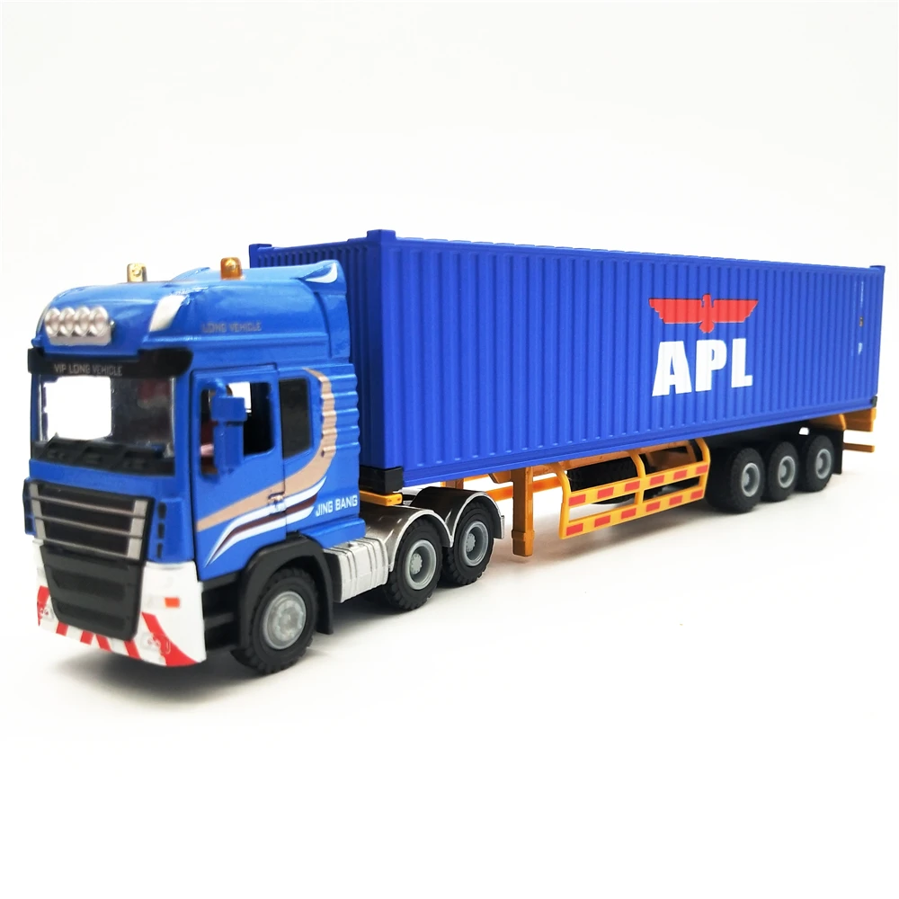 28cm APL Truck model shipping Container 1:50 Logistics truck model O.A.S ship model