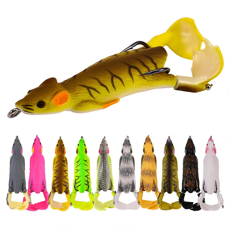 2g Rat Shape Big Hollow Fishing Lures Frog Free Shipping With Frog