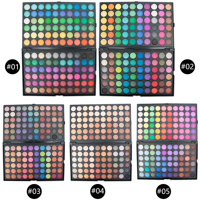 
 Профессиональная Палетка теней для век X120, 2 палитры для макияжа, все 60 цветов, тени для век, Косметика для макияжа  