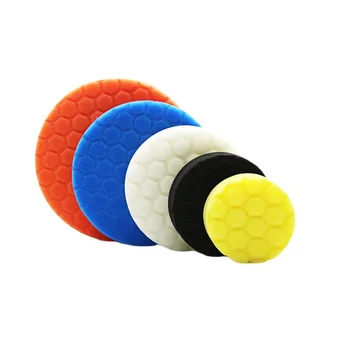 Direct Factory Supply Multi-Size Automotive Beauty Polishing Waxed Honeycomb Discs Scouring Pads & Sponges