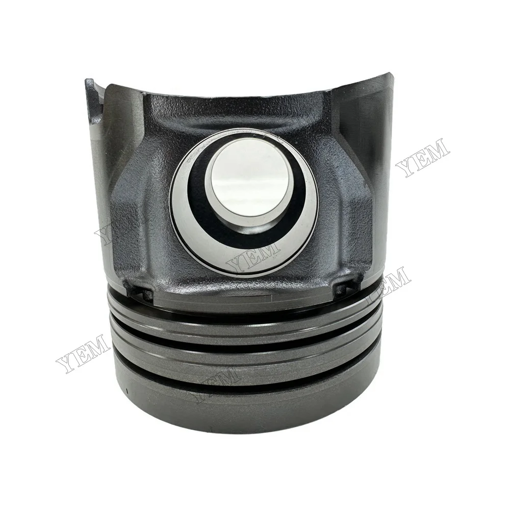 Engineering Machinery Part Cylinder Piston With Pin Cir-Clip Suitable for Yuchai YC4D130 Engine Parts 2