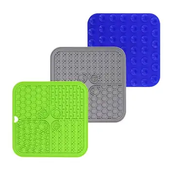 Novelty Designed Premium Lick Mats With Suction Cups For Dogs And Cats Anxiety Relief Cat Lick Pad For Boredom Reducer