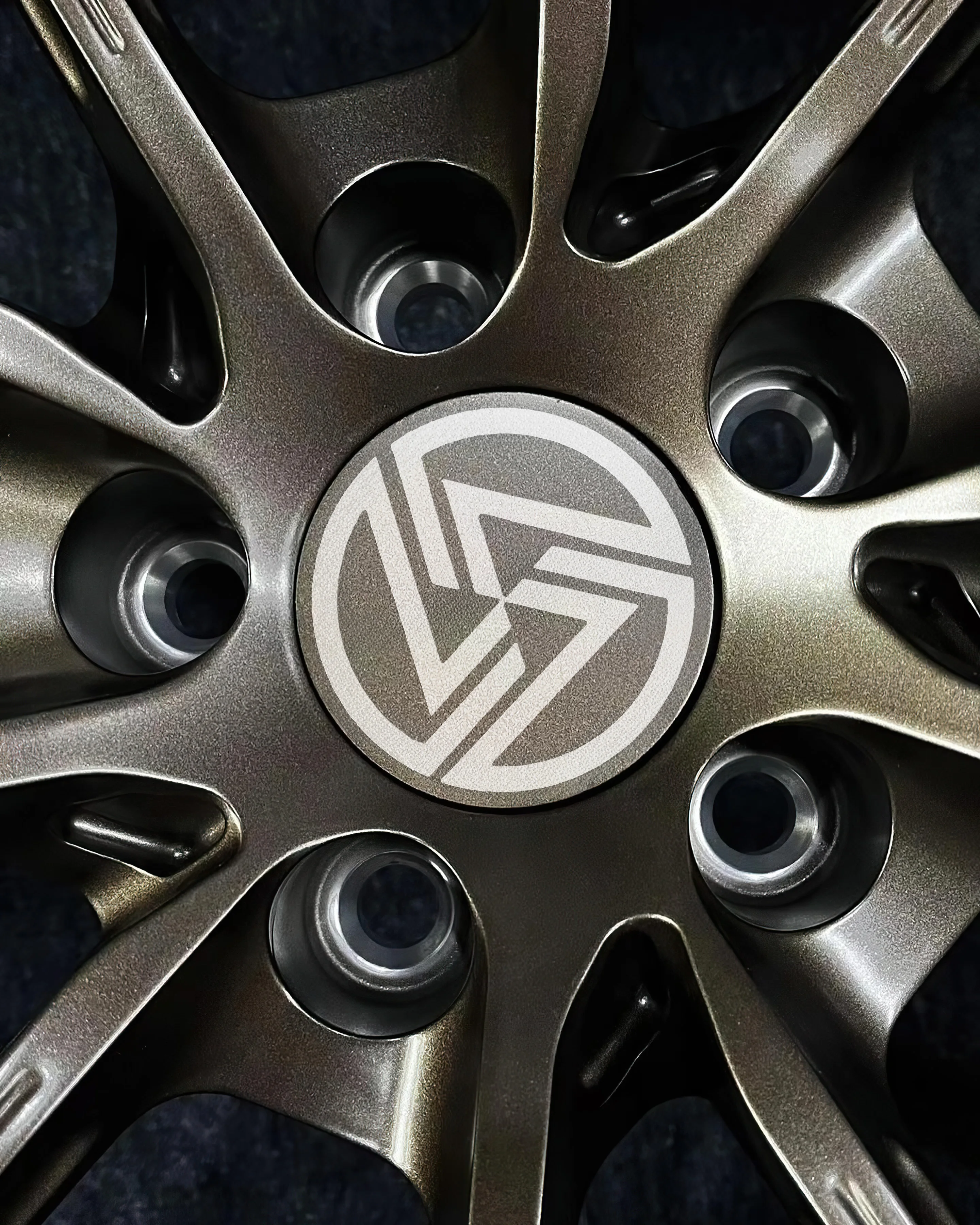 XL Carbon Fiber Lip Deep Concave 2 Piece Forged Wheels Bronze Multi-Spoke Custom Rims 18 19 20 21 22 Inch Racing Car Wheel - Image 3