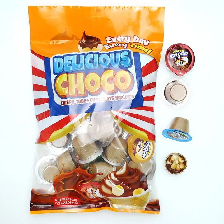 wafer choco cup