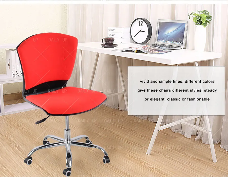 Padded Seating Executive Office Chair Height Adjustable Company Lift Chair Colorful It Chair Sturdy Construction