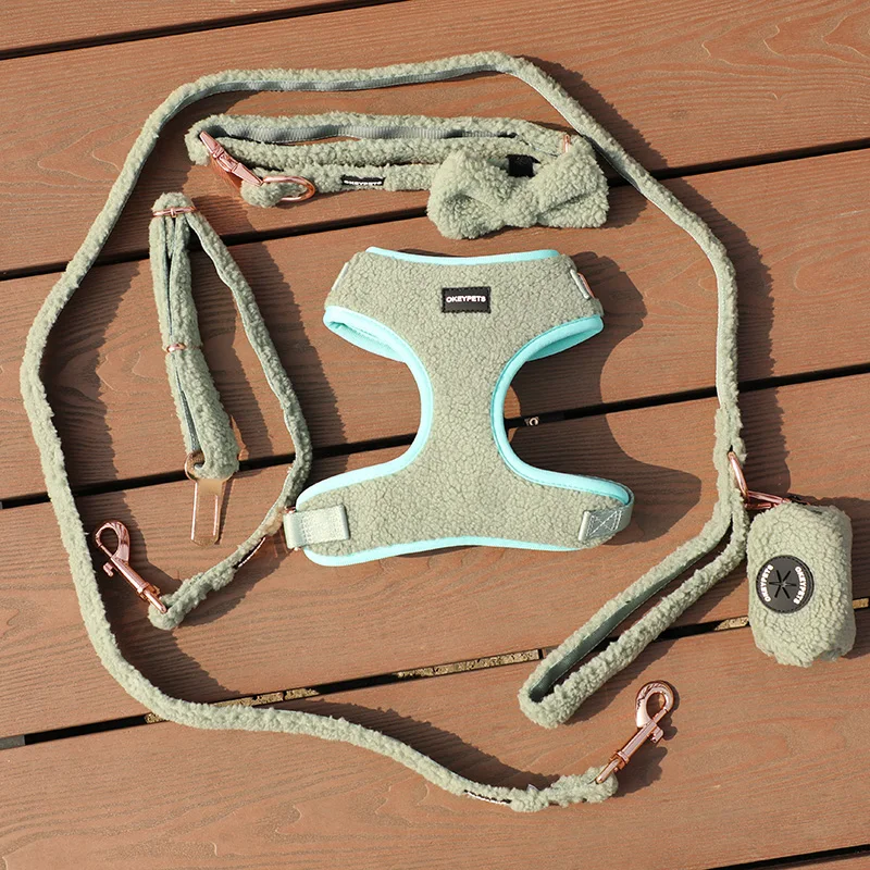 No Pull Custom Dog Cat Harness Set For Pet,Cheap Adjustable Luxury