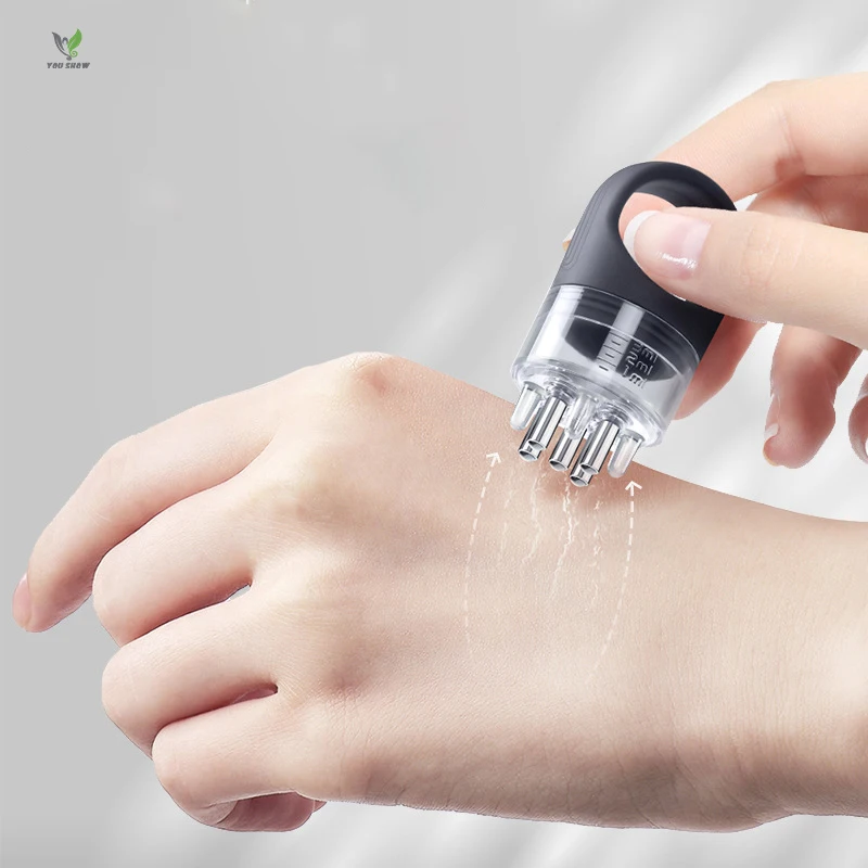 Small Hair Oil Applicator Scalp Hair Root Comb For Liquid Scalp