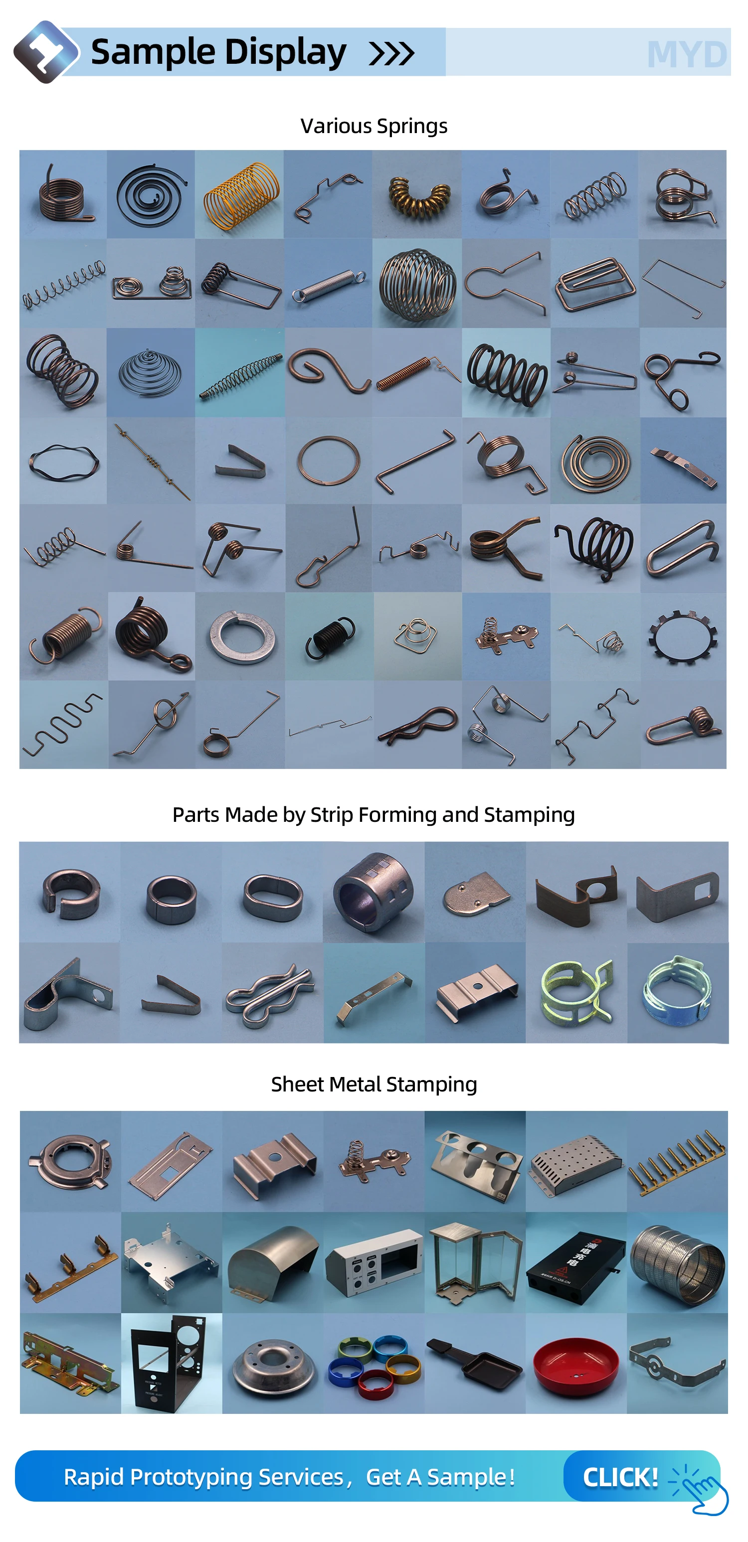 Custom Compression Flat Coil Springs Corrugated Compression Spring ...