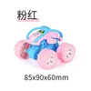 Pink Rolling Car Macaron - Naked Car
