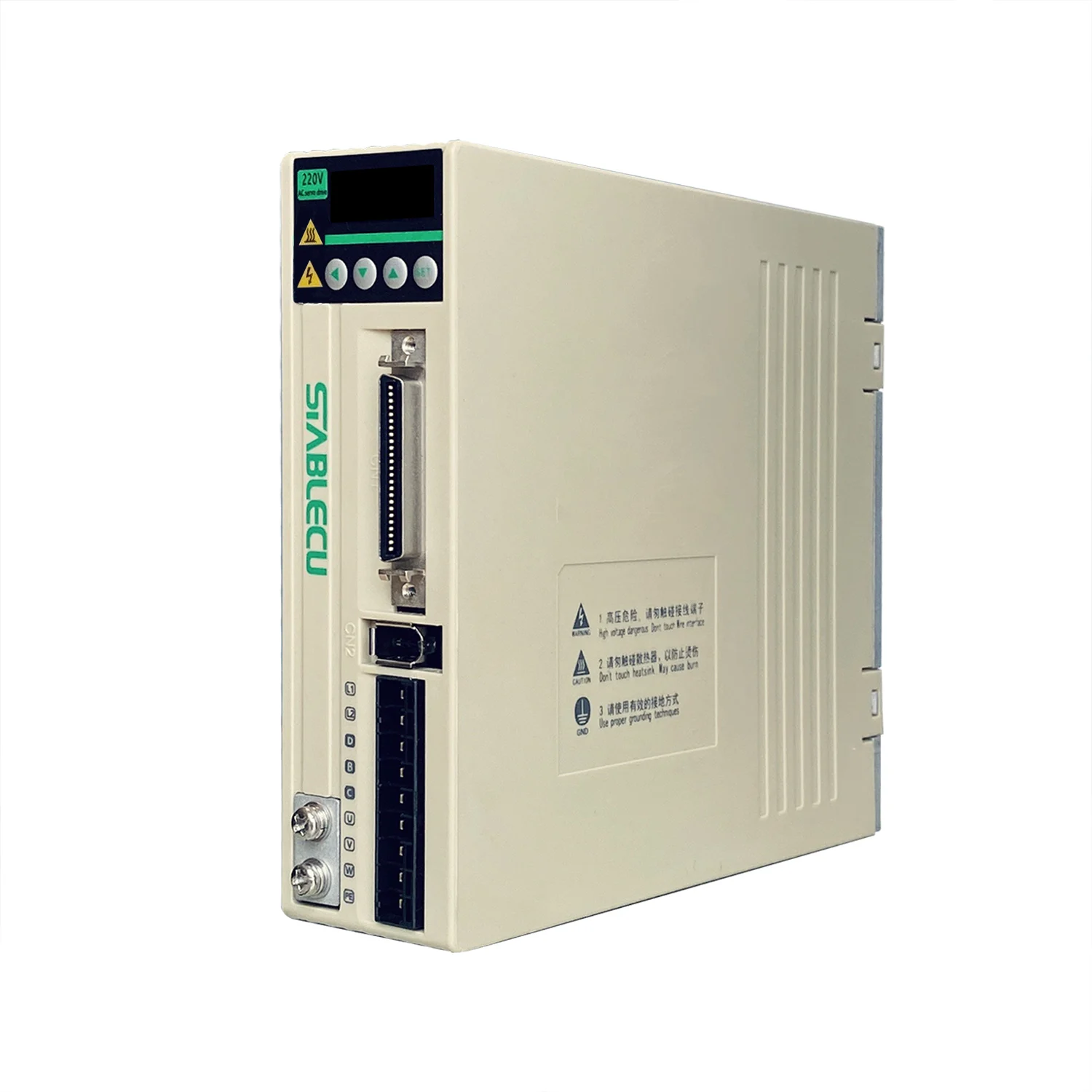 TOP 10 Brand STABLECU Ac Servo Motor Servo Driver Kit 220v 400W AC Tepper Motor with Encode Line for Milling Machine