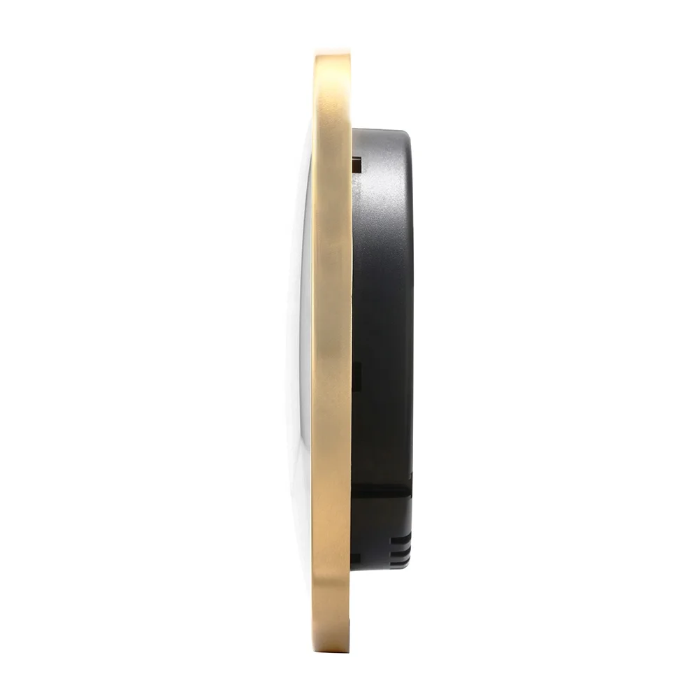 Wholesale Oem Odm Metal Clock Insert Alum Bezel 180mm Round Clock ...