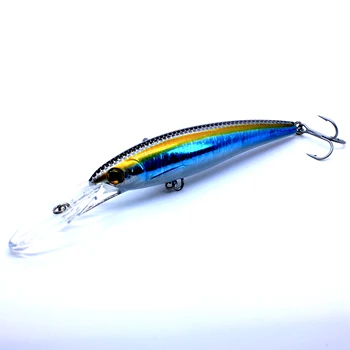 Big Game Fighter 120mm 140mm 160mm 200mm Diving 5m-10m Float Trolling Crankbait Minnow Lure 1PC Wire saltwater fishing lures