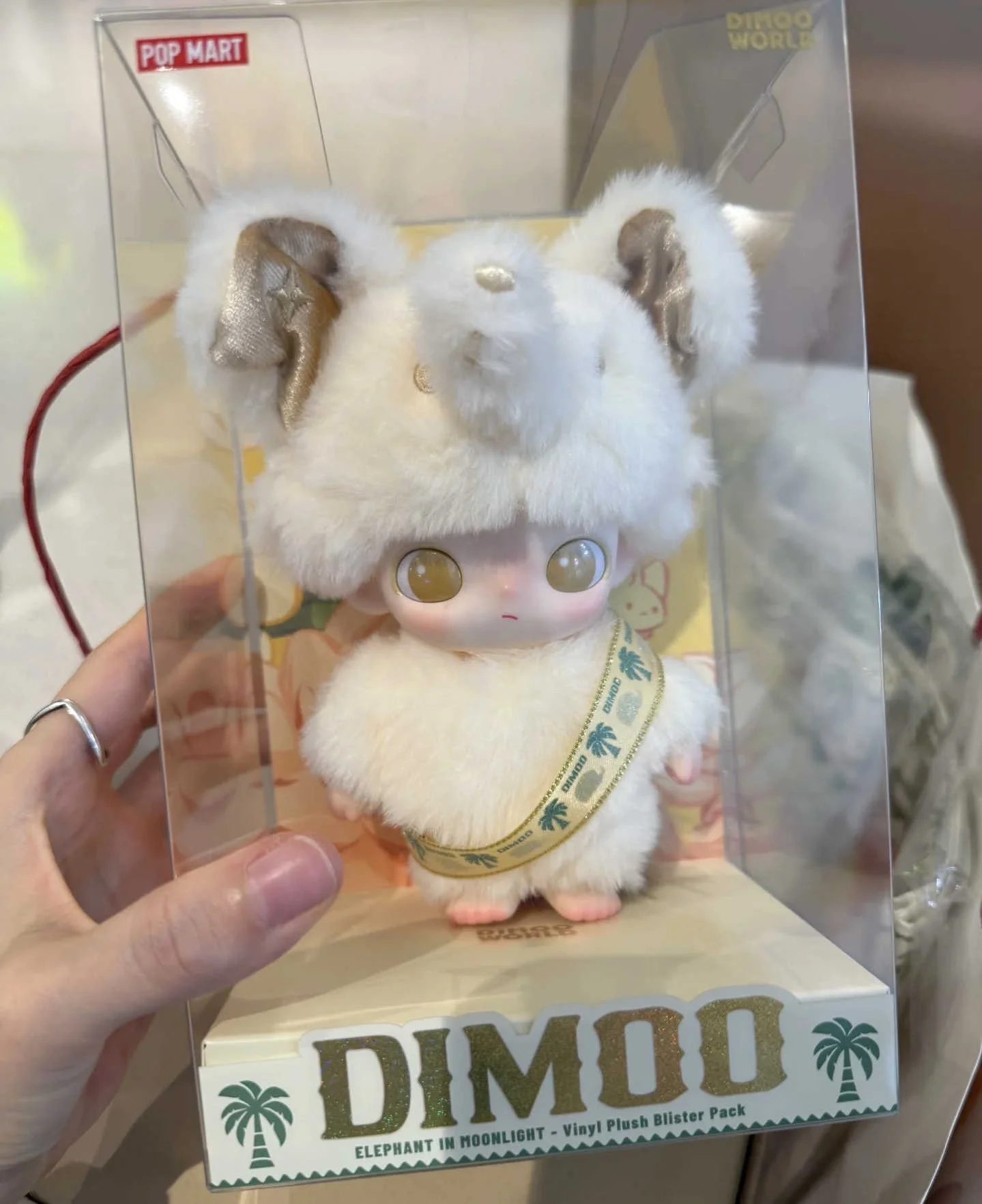 DIMOO ELEPHANT IN MOONLIGHT - エレファント pre order] Dimoo Elephant in Moonlight Vinyl Plush Pendant