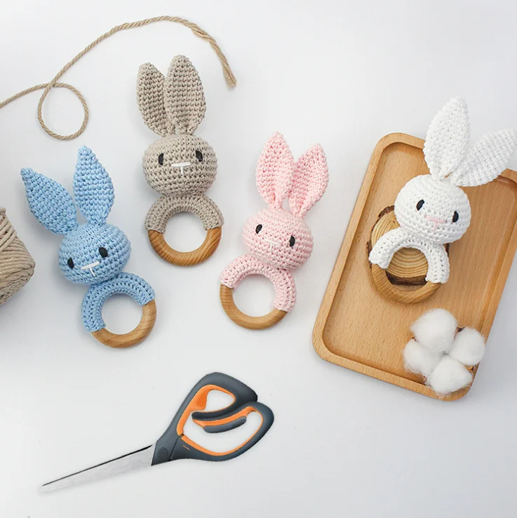 Wholesale Custom Rattle Gift Set - Pure Hand-Made Wood