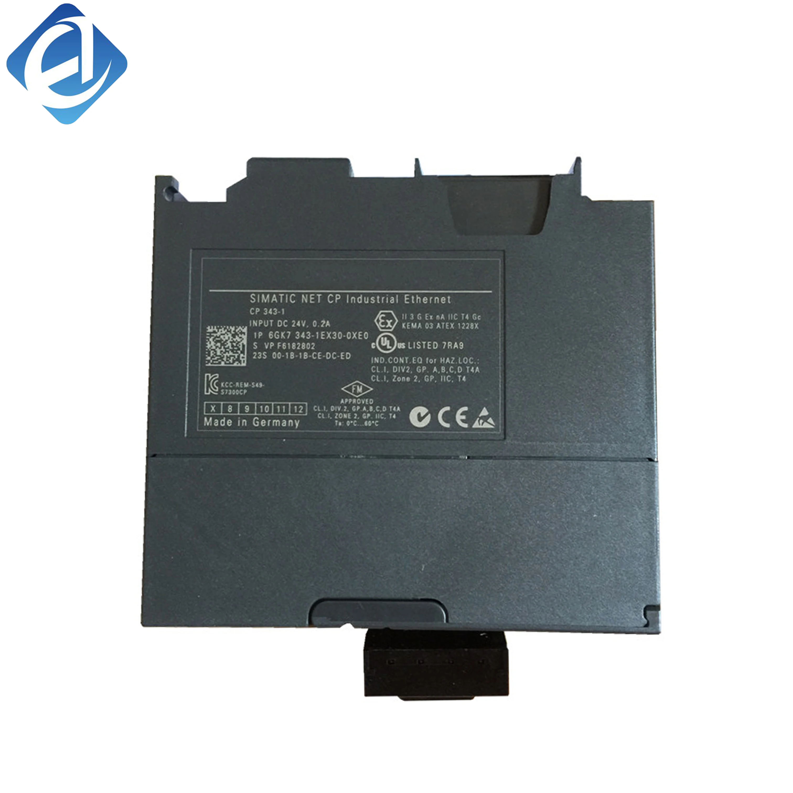 New Original 6GK7343-1EX30-0XE0 analog output module for Siemens SIMATIC S5 series PLC. Provides stable analog signal output, reliable electrical isolation and strong anti-interference. Suitable for regulating valves