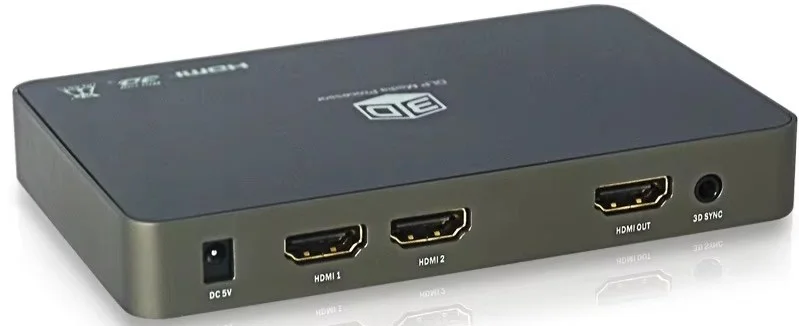 2D to 3D Converter for DLP Projector & Shutter Glasses 3D Xbox PC BlueRay HDD 1080P HD Home Cinema Projector