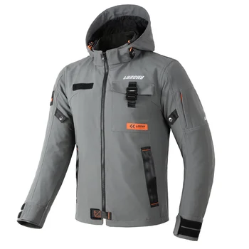 OEM Outdoor Waterproof Windproof breathable Touring Ski Jacket Adults XL Polyester Sportswear Motorcycle Motorbike