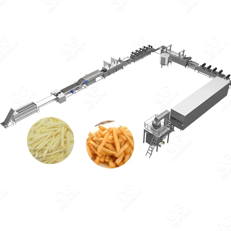 Automatic Potato Hash Brown French Fries Making Machine