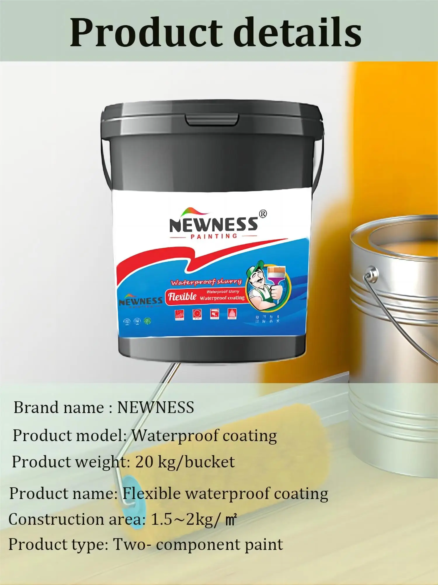 Liquid Waterproof Paint Silicone Rubber Roof Waterproof Spray Coating Waterproofing Coating