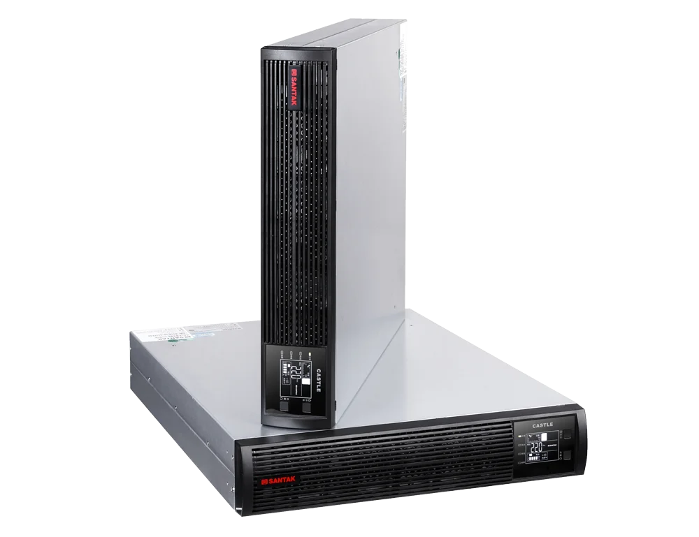 Online 6KVA 10KVA Rack-Mounted Uninterruptible Power Supply (UPS) with Lead Acid Battery factory