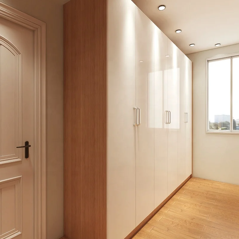 ワードローブ迅速配送カスタム木製シューズクローゼットキャビネット