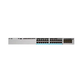 New C9300L-24T-4G-E Cataly 9300L Series 24 Port  Fixed Uplinks 4X1G Uplinks Stackable Ethernet Switch