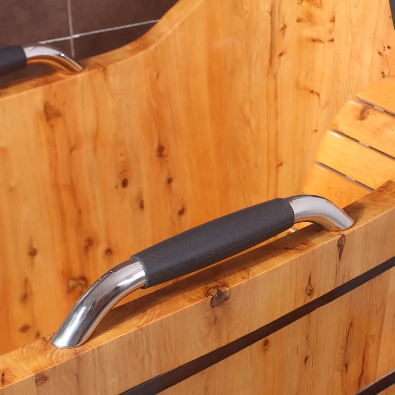 Ледяная ванна для купания дома холодная утолщенная Ванна из массива дерева взрослых деревянное ведро детей