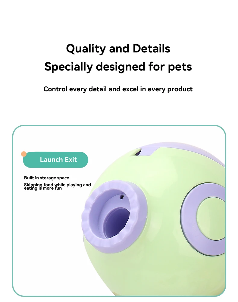 Newly Designed Interactive Pet Feeding Transmitter with Infrared Function Cat and Dog Toy details