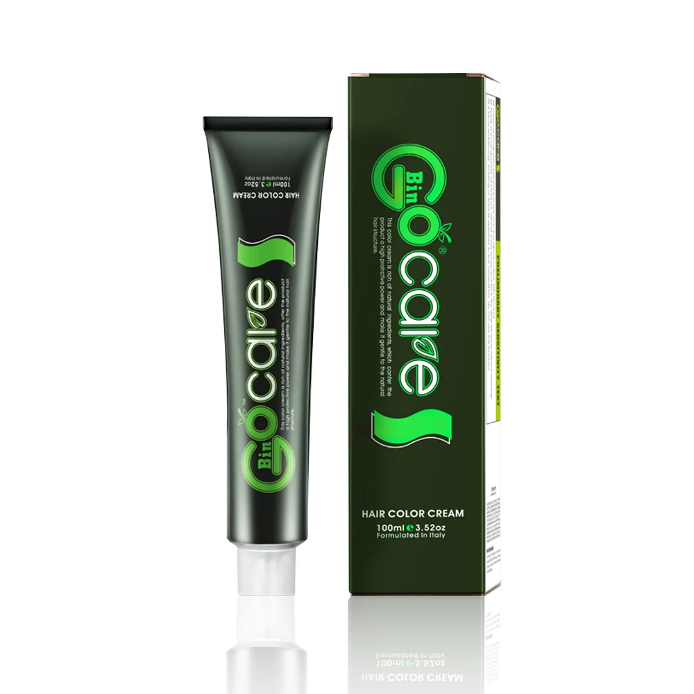 Gocare Italy Formula Salon Use Permanent Non Allergic Hair Color Cream 79 Colors Natural Hair Dye