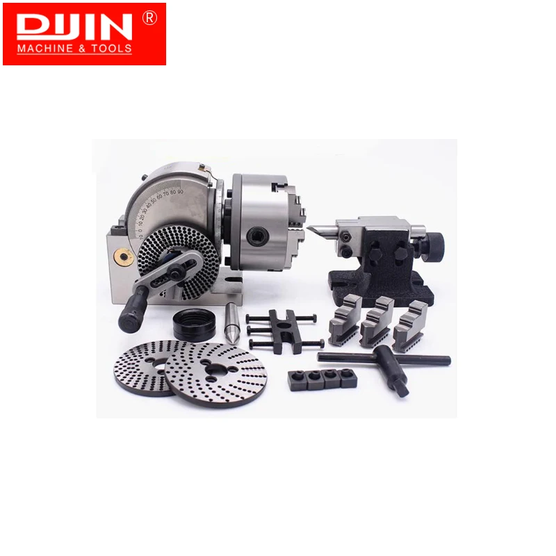 BS1 汎用分割インデックスヘッド 200mm 3爪チャック付きミリングマシン