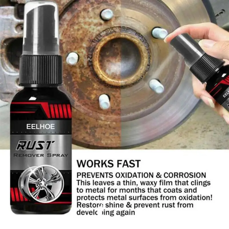 30ml Car Rust Remover Spray Multi-Purpose Metal Cleaning