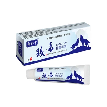 Zulangzhong 15g Anti-Itch Herbal Eczema Dermatitis Inflammation Rashes Cream Ointment Cream