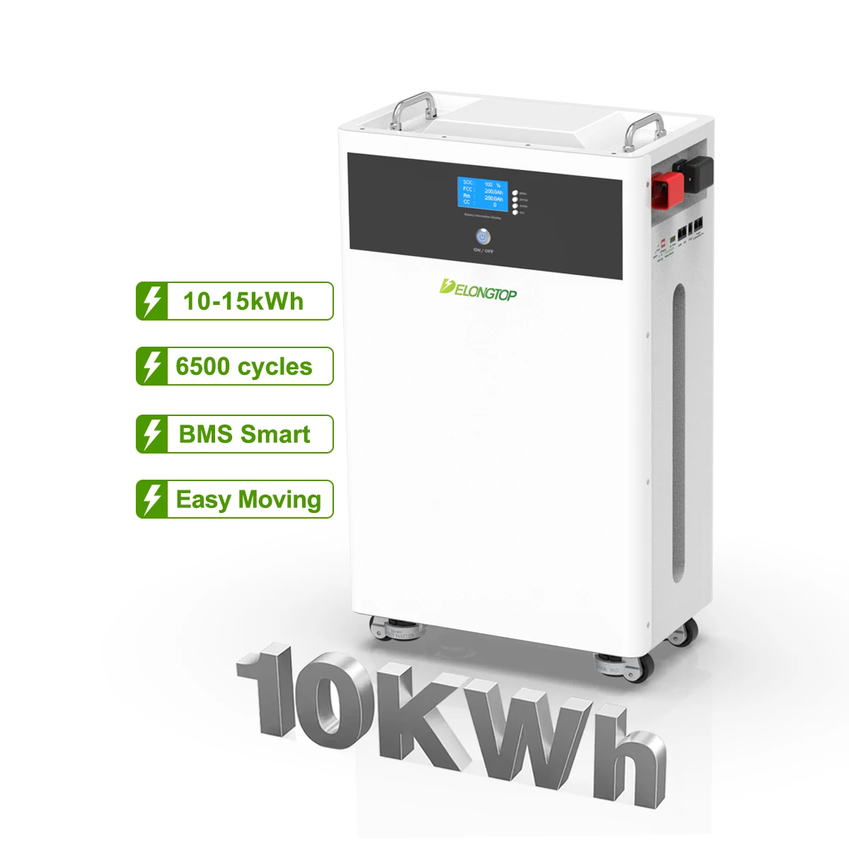 Brand New EV E BYD Lishen 48V 200AH 51.2V 10KWH Lithium Ion LiFePO4 ...